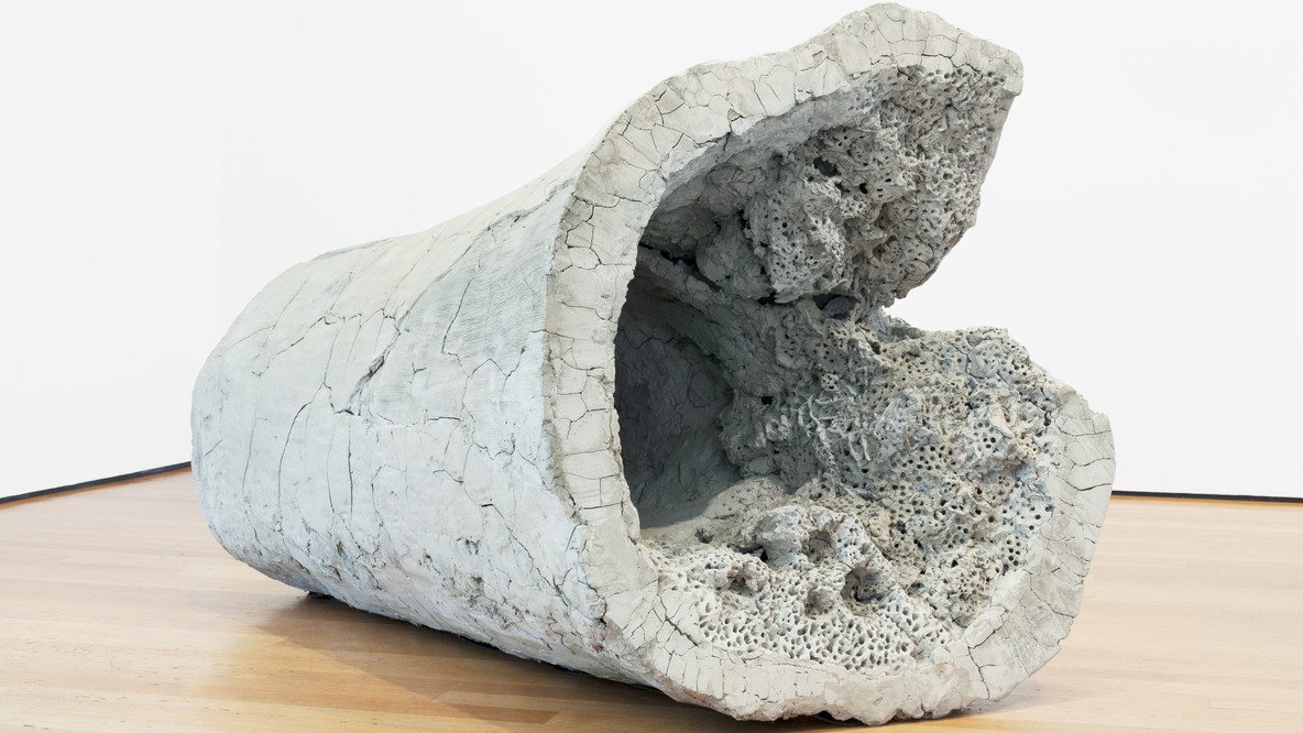Adrián Villar Rojas. Untitled, from the series Return the World. 2012. Unfired clay, cement, wood, and metal, 78 3/4 x 55 1/8&#34; (200 x 140 cm). Fund for the Twenty-First Century