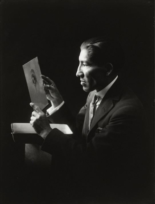 Martín Chambi. Self-Portrait, Cuzco Studio. 1928