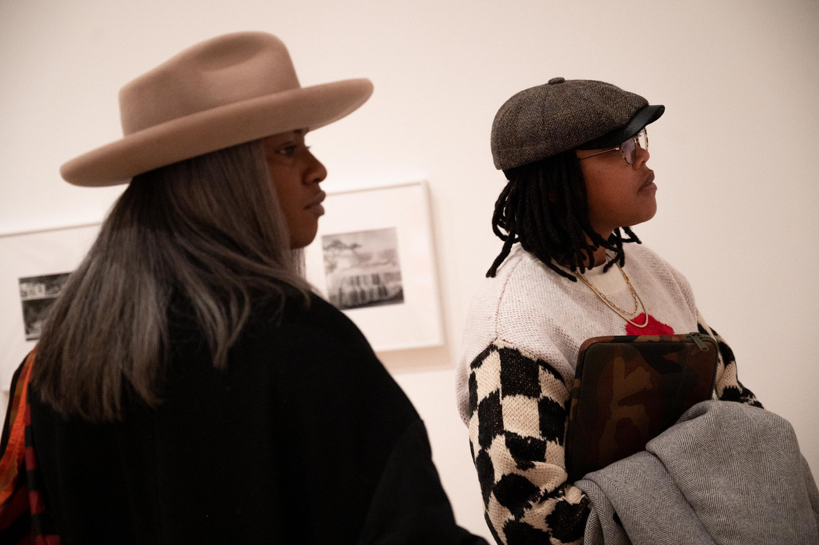 Kiyanna Stewart and Jannah Handy at MoMA, January 12, 2023