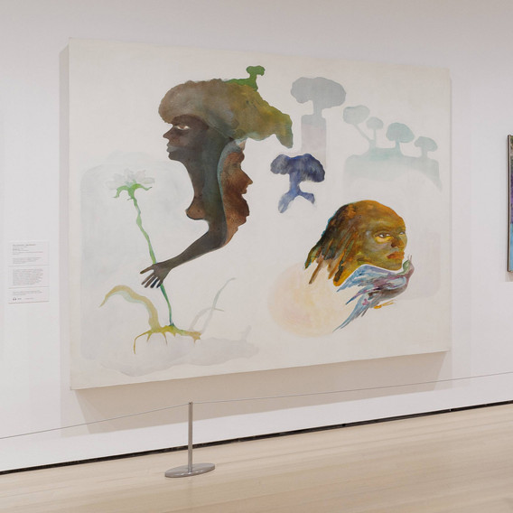 Suzanne Jackson. MaeGame. 1973. On view in the exhibition Just Above Midtown: Changing Spaces