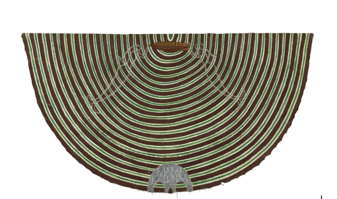 José Bedia. Mamá Kalunga. 1992