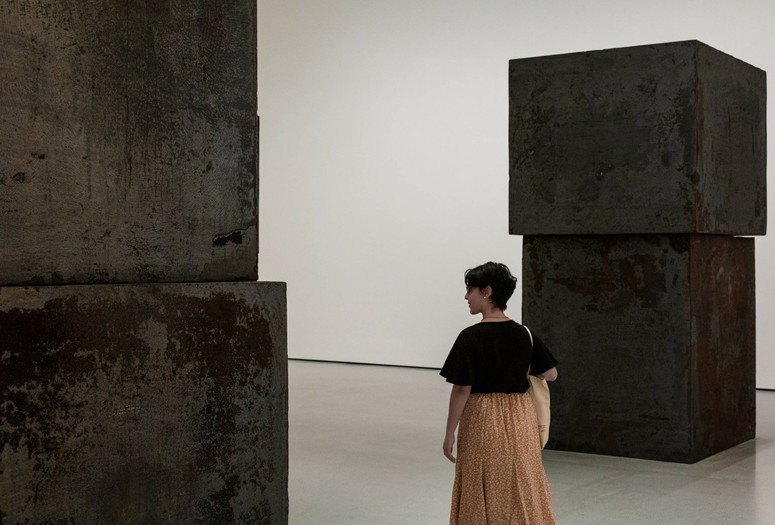 Installation view of the gallery &#34;Richard Serra&#39;s Equal&#34; in the exhibition &#34;Collection 1970s–Present, “ October 21, 2019–October 25, 2021. The Museum of Modern Art, New York. Digital Image © 2023 The Museum of Modern Art, New York. Photo: John Wronn
