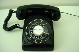 John Giorno. Dial-A-Poem. 1968/2012. Recordings of 200 poems by 80 poets, four telephones; original answering machine, telephone, reel-to-reel tape recorders, and microphone; printed and handwritten ephemera, dimensions variable. Acquired through the generosity of the International Council of The Museum of Modern Art in honor of Kynaston McShine. © 2023 John Giorno
