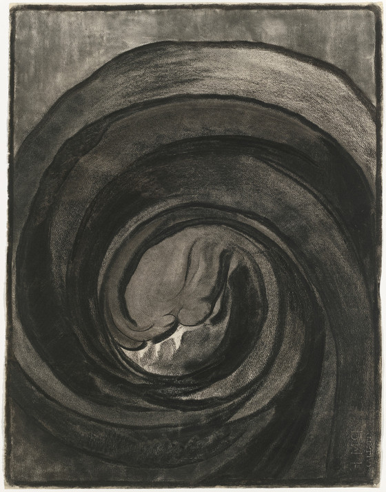 Georgia O’Keeffe. No. 8 - Special (Drawing No. 8). 1916. Charcoal on paper
