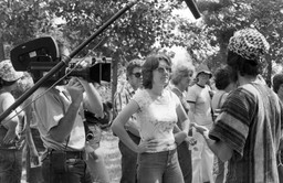 Julia Reichert on the set of Seeing Red: Stories of American Communists. 1983. USA. Directed by Julia Reichert, Jim Klein. Photo: Tony Heriza. Courtesy of Steven Bognar