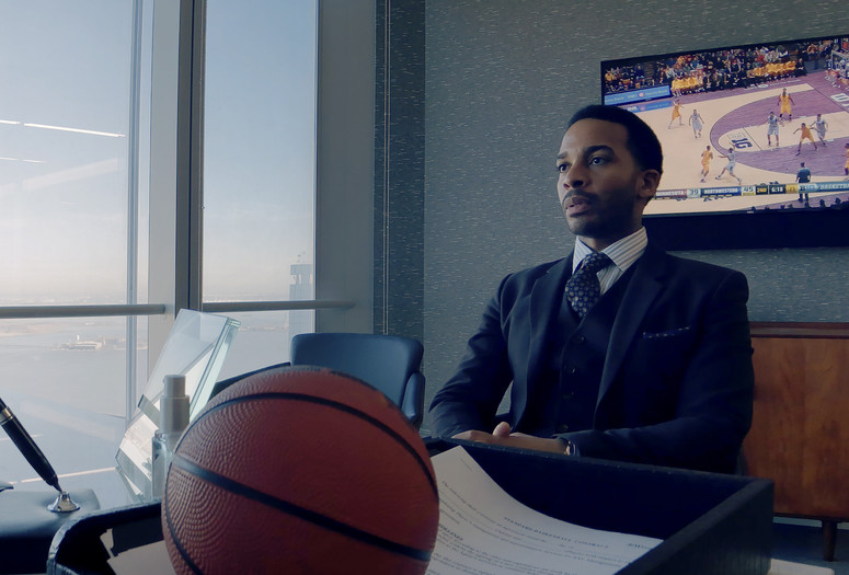 High Flying Bird. 2019. USA. Directed by Steven Soderbergh. Courtesy Netflix