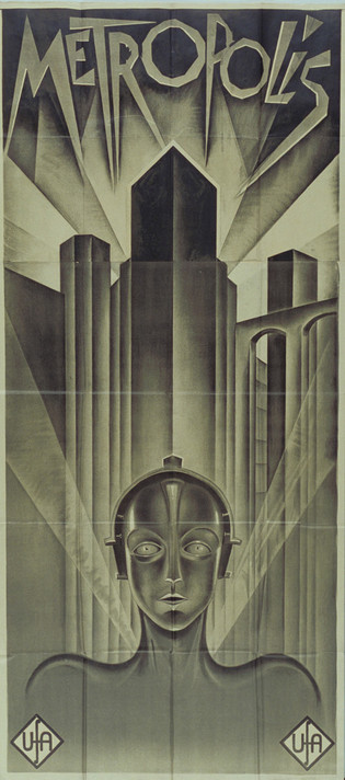 Heinz Schulz-Neudamm. Poster for the film Metropolis. 1926