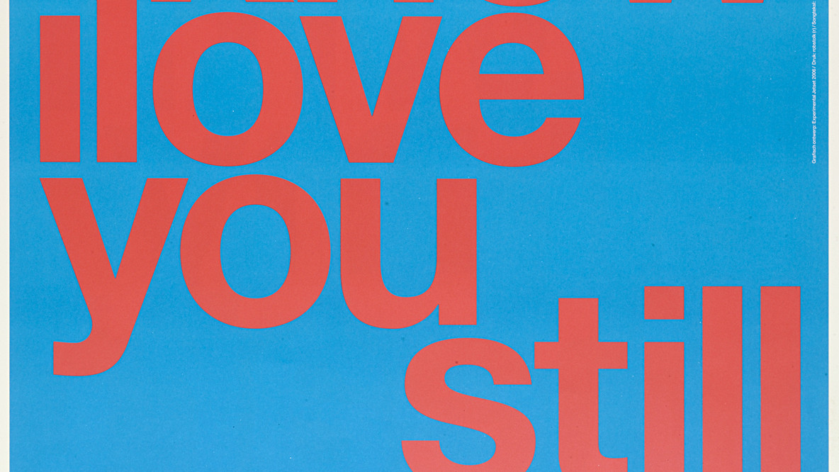 Experimental Jetset. De Theatercompagnie De Vrouw van Vroeger. 2006. Lithograph, 23 3/8 × 16 1/2&#34; (59.4 × 41.9 cm). Gift of the designers. © 2023 Experimental Jetset