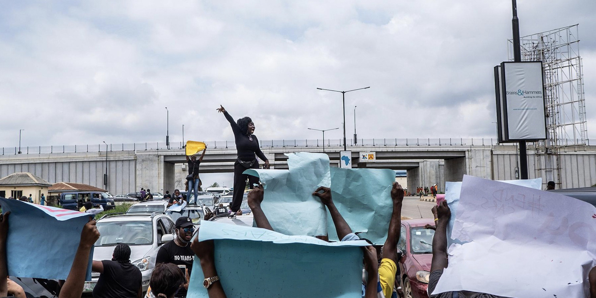 Yagazie Emezi. Untitled from #EndSARS. 2020. Courtesy the artist