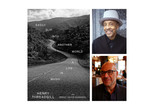 Cover of Henry Threadgill and Brent Hayes Edwards’s Easily Slip Into Another World: A Life in Music (New York: Alfred A. Knopf, 2023); Top: Henry Threadgill. Photo: Alan Nahigian. Bottom: Brent Hayes Edwards. Photo: Nora Nicolini.