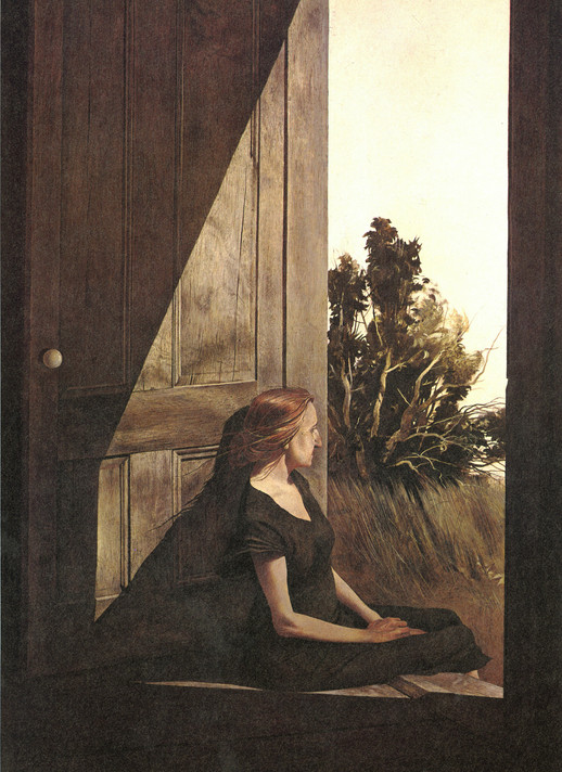 Andrew Wyeth. Christina Olson. 1947. Tempera on panel