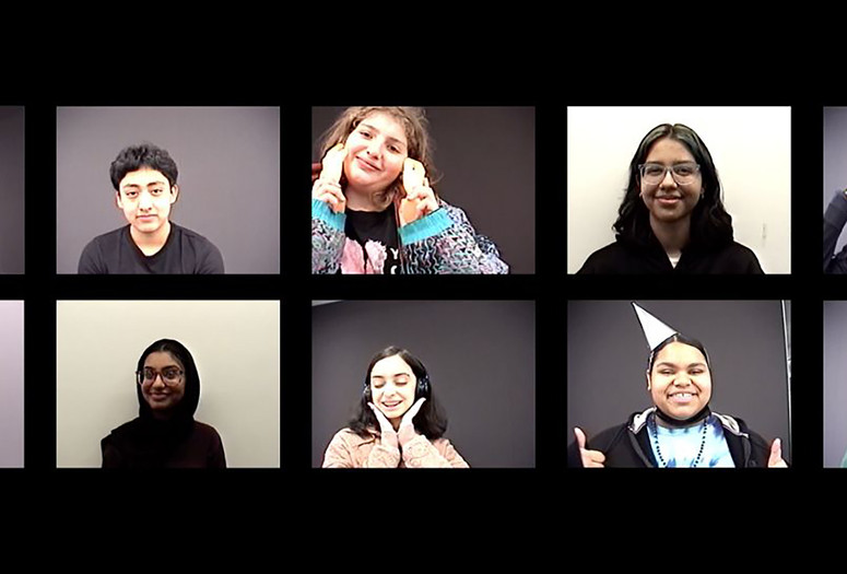Photo of the MoMA Teens Collective