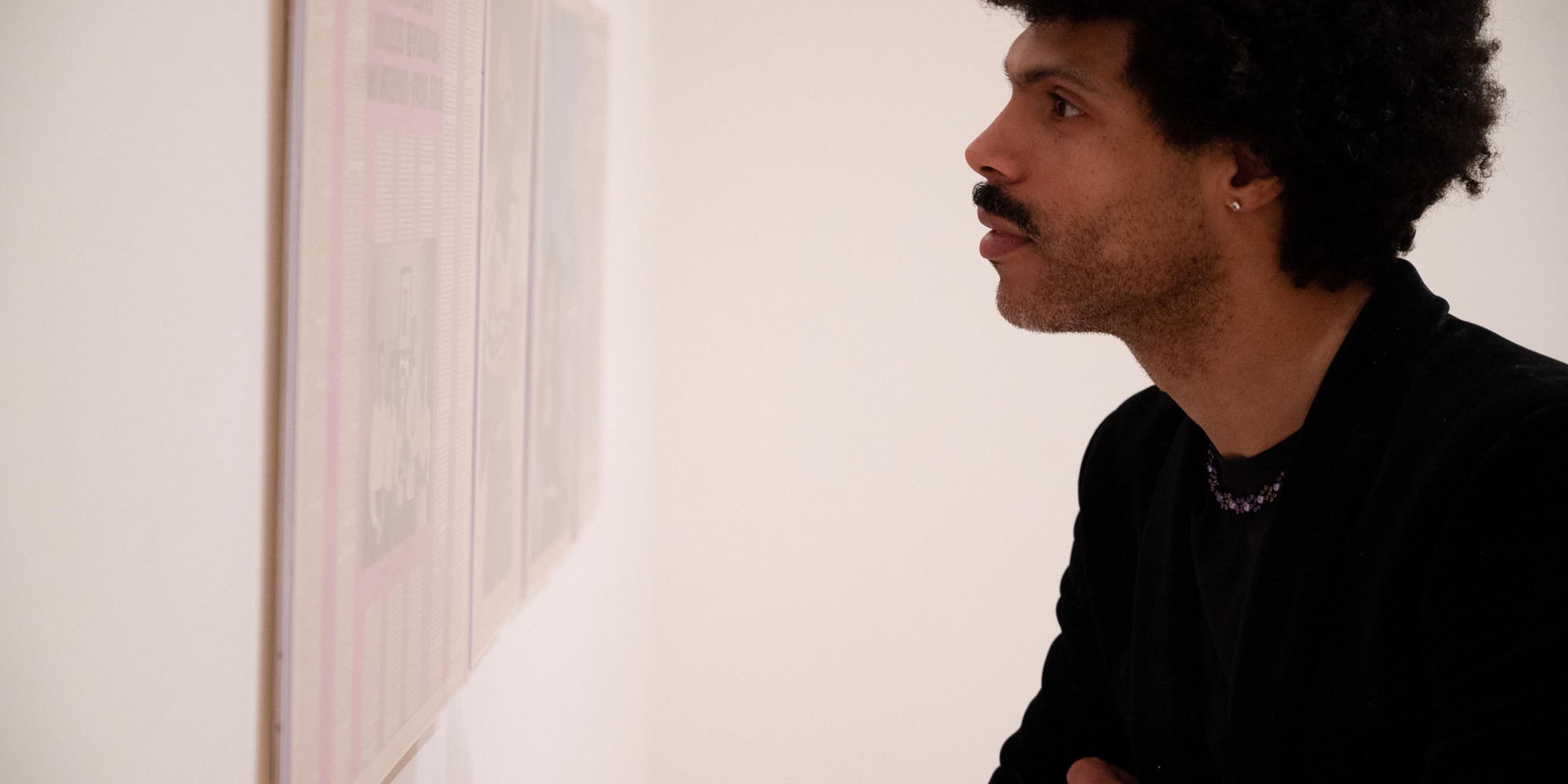 Wayne Tucker at The Museum of Modern Art, 2023. Photo: Naeem Douglas. © 2023 Naeem Douglas