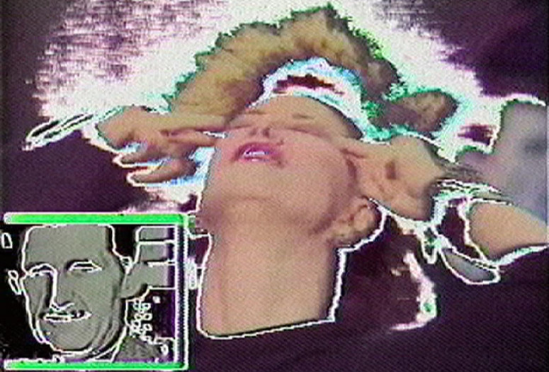 Still from Good Morning Mr. Orwell. 1984. Video (color, sound). The Museum of Modern Art, New York. Gift of the artist. © 2023 Estate of Nam June Paik. Courtesy Electronic Arts Intermix (EAI), New York