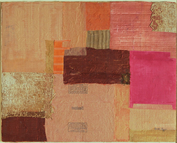 Anne Ryan. Number 706 (Red Collage No. III). 1954