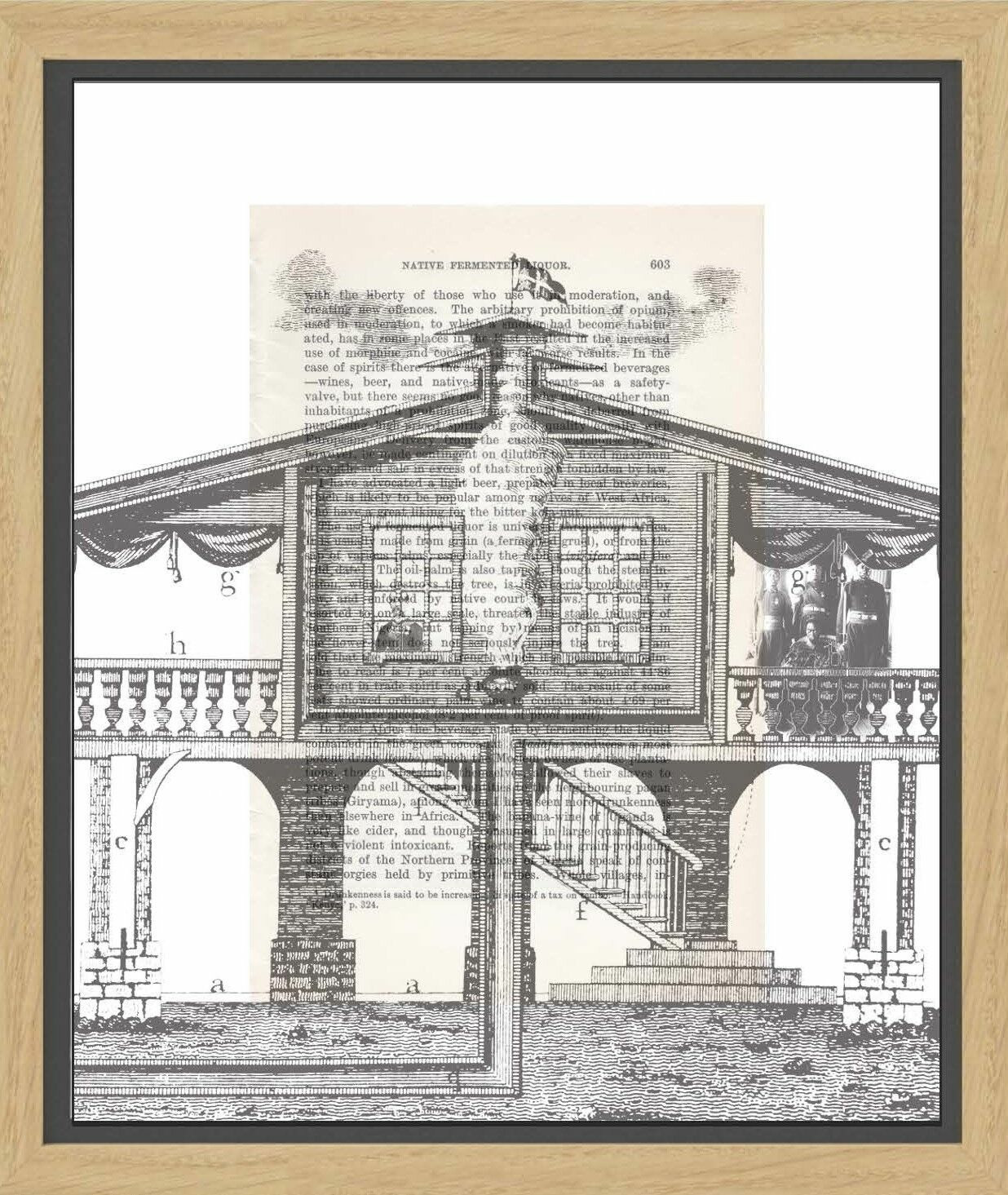 Abraham Oghobase. Untitled 08 from *Constructed Realities* installation. 2019–2022. Inkjet on fibre paper, inkjet on silk chiffon. Sheet: 25 1/2 × 21 1/2" (64.8 × 54.6 cm), frame: 27 1/2 × 23 1/16 × 1" (69.9 × 58.5 × 2.5 cm). Courtesy of the artist. © Abraham Oghobase