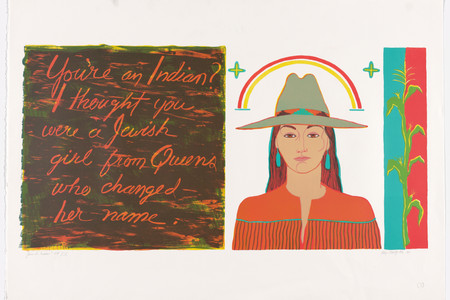 Kay WalkingStick. You’re an Indian?. 1995