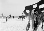 Akinbode Akinbiyi. Bar Beach, Victoria Island, Lagos, from the series Sea Never Dry. 1999. Courtesy of the artist. © Akinbode Akinbiyi