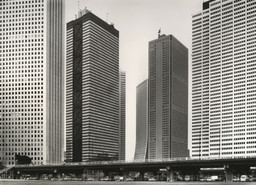Thomas Struth. Shinjuku (Skyscrapers), Tokyo. 1986. Gelatin silver print, printed 1989, 16 5/8 × 23&#34; (42.2 × 58.5 cm). Horace W. Goldsmith Fund through Robert B. Menschel. © 2023 Thomas Struth