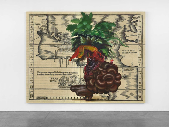 Firelei Báez. Untitled (Terra Nova). 2020