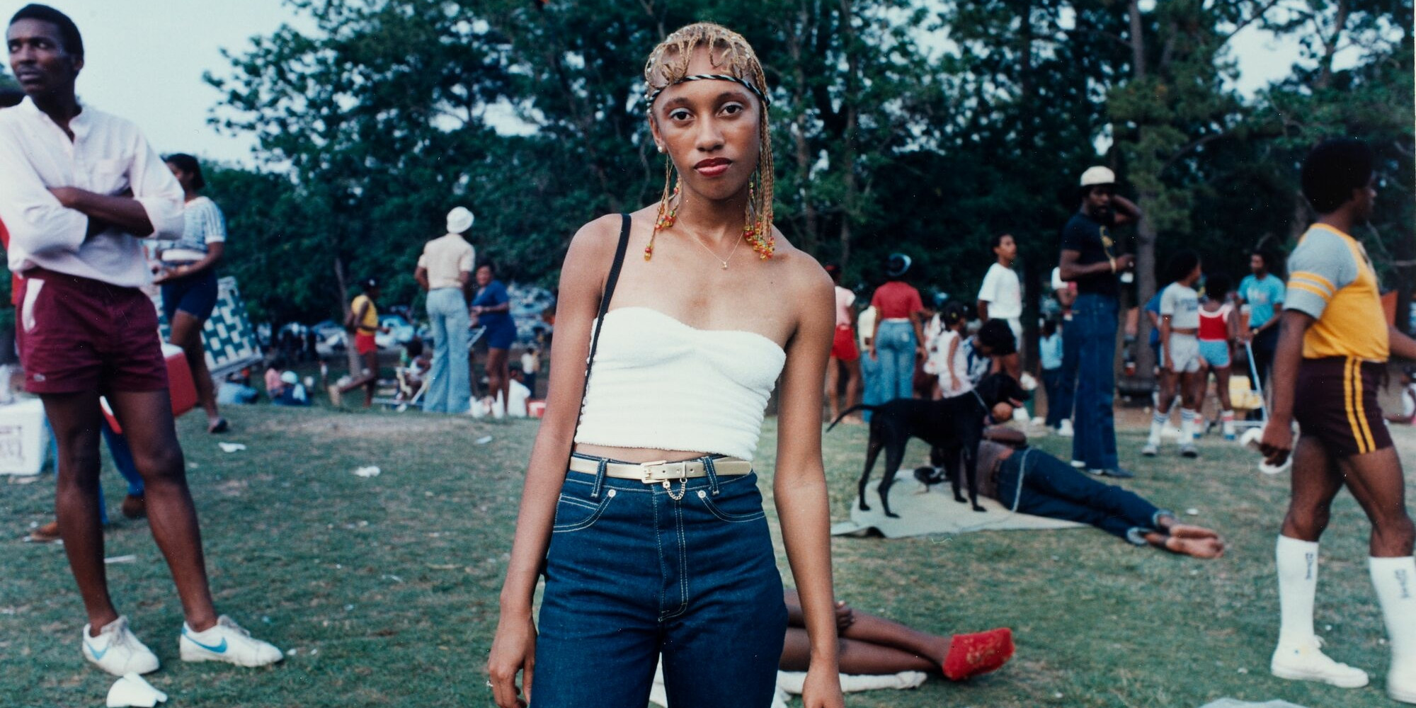 Daniel S. Williams. Untitled (Juneteenth Emancipation Day celebration). 1982. Chromogenic print, 8 15/16 × 11 7/16&#34; (22.7 × 29.0 cm). The Museum of Modern Art, New York. The Family of Man Fund. © 2023 Daniel S. Williams