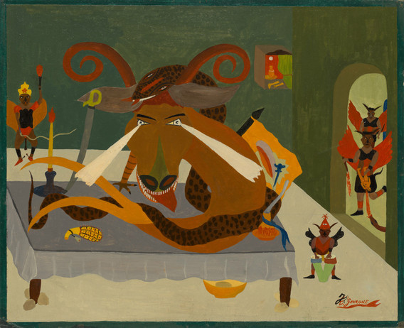 Jacques-Enguérrand Gourgue. Magic Table. 1947