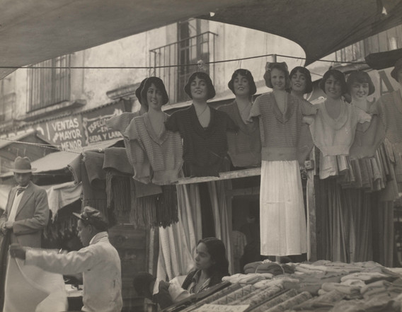 Manuel Álvarez Bravo. Laughing Mannequins. 1930
