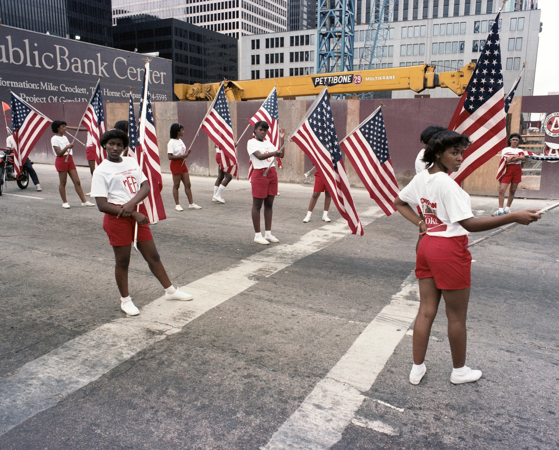 Daniel S. Williams. Flag Bearers. Houston, Texas, 1983