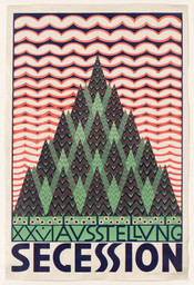 Ferdinand Andri. Poster for the Twenty-sixth Secession Exhibition. 1906. Lithograph, 37 × 24 1/2&#34; (94 × 62.2 cm). Printer: Albert Berger, Vienna. The Museum of Modern Art, New York. Gift of Leonard Lauder