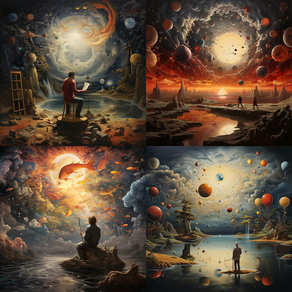 Creation. AI-generated images