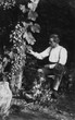 Unknown photographer. Karl Blossfeldt Examining Leaves. 1894. Karl Blossfeldt/Archiv Ann and Jürgen Wilde. © Karl Blossfeldt/Archiv Ann and Jürgen Wilde, Zürich/Artists Rights Society (ARS), New York 2014