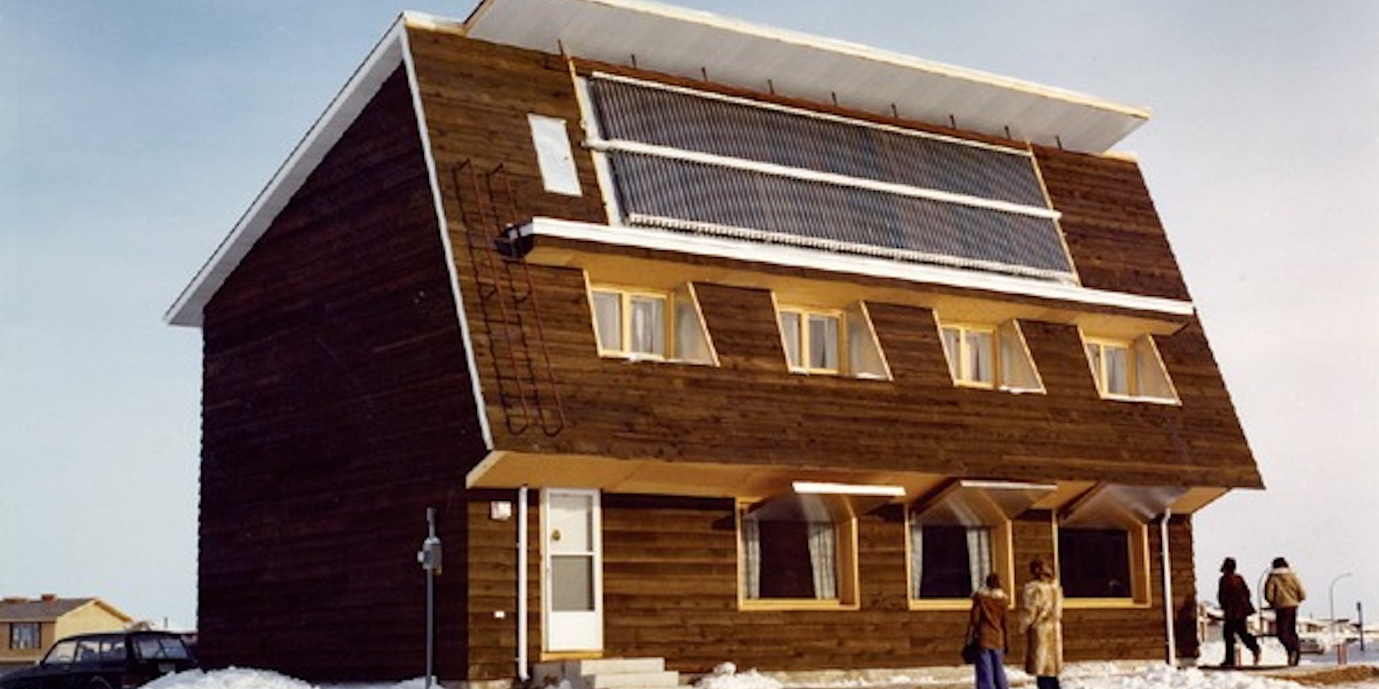 The Saskatchewan Conservation House. 1977. Courtesy of Saskatchewan Research Council (SRC)