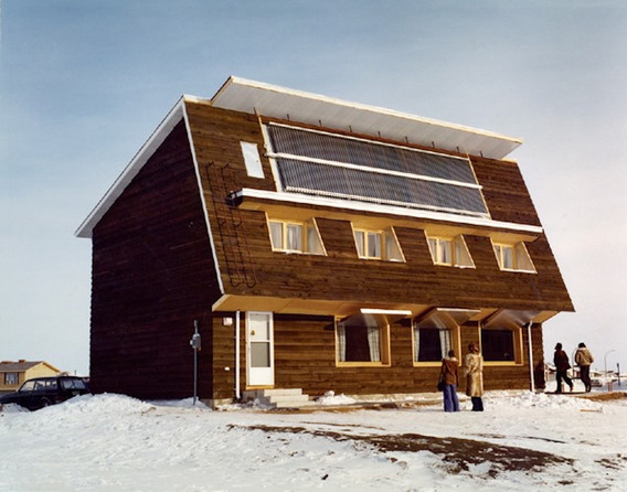 The Saskatchewan Conservation House. 1977. Courtesy of Saskatchewan Research Council (SRC)