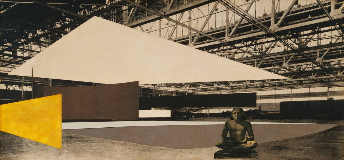 Ludwig Mies van der Rohe. Concert Hall project (Interior perspective). 1942