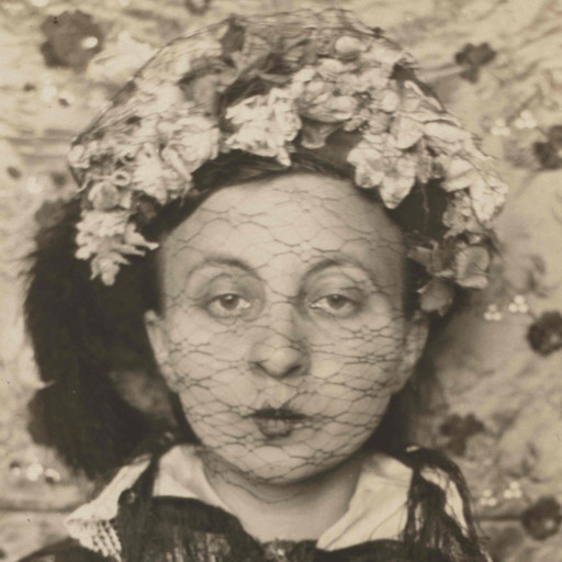 Gertrud Arndt. Untitled (Masked Self-Portrait, Dessau). 1930. Gelatin silver print, 9 × 5 5/8&#34; (22.9 × 14.3 cm). Gift of Helen Kornblum in honor of Roxana Marcoci. © 2023 Artists Rights Society (ARS), New York/VG Bild-Kunst, Bonn