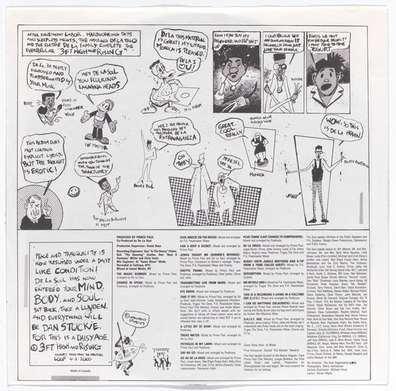 De La Soul - 3 Feet High and Rising: lyrics and songs