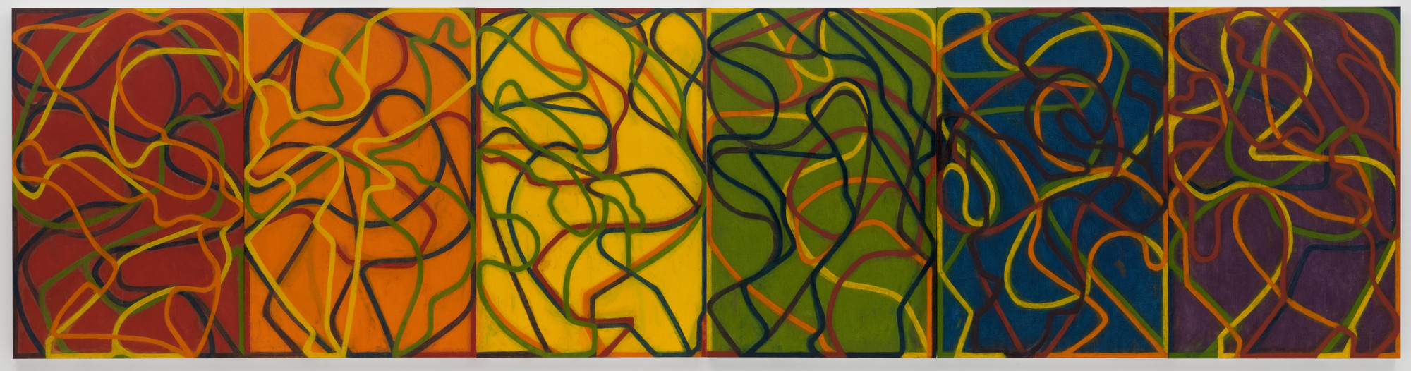 Introduction to the exhibition: _Brice Marden_