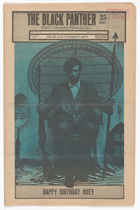 Emory Douglas. The Black Panther newspaper, vol. 4, no. 10. 1969