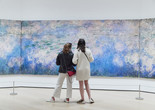 Claude Monet. Water Lilies (detail). 1914–26. Oil on canvas, three panels. The Museum of Modern Art, New York. Mrs. Simon Guggenheim Fund. Photo: Gus Powell