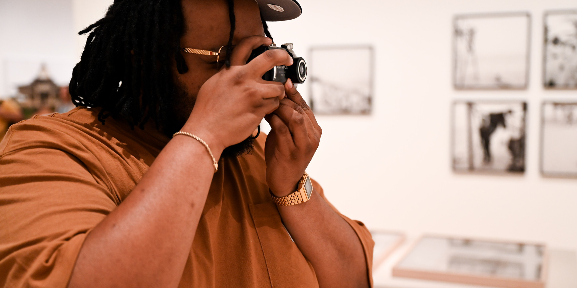 Cory Townes at The Museum of Modern Art, 2023. Photo: Naeem Douglas