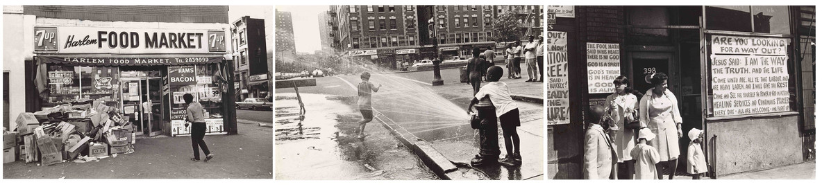 Three untitled photos by Ernest Cole, c. 1970