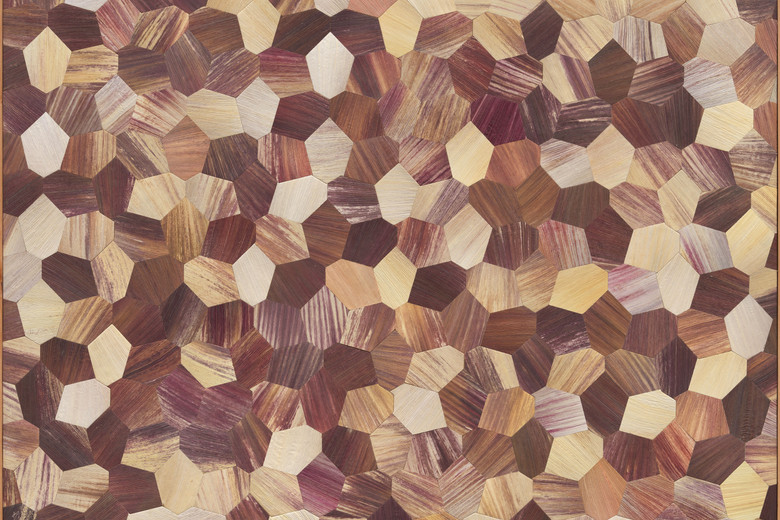 Fernando Laposse. Totomoxtle. 2017. Corn husks and glue on MDF board, approx.: 47 1/4 × 47 1/4 × 1 1/2" (120 × 120 × 3.8 cm). The Museum of Modern Art, New York. Committee on Architecture and Design Funds