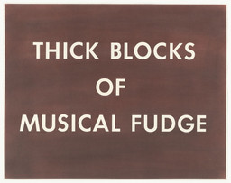 Thick Blocks of Musical Fudge