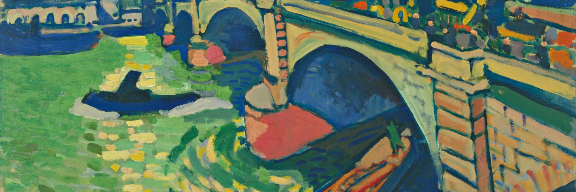 André Derain. London Bridge. London, winter 1906. Oil on canvas, 26 x 39&#34; (66 x 99.1 cm). Gift of Mr. and Mrs. Charles Zadok. © 2023 Artists Rights Society (ARS), New York / ADAGP, Paris