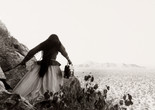 Graciela Iturbide. Mujer ángel, Desierto de Sonora (Angel Woman, Sonoran Desert). 1979. Gelatin silver print, printed 1986. The Museum of Modern Art, New York. Purchase. © 2023 Graciela Iturbide