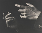 Ruth Bernhard. Hall Johnson Conducting His Negro Choir. 1938. Gelatin silver print, 7 1/4 × 9 1/8" (18.4 × 23.2 cm). The Museum of Modern Art, New York. Purchase