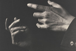 Ruth Bernhard. Hall Johnson Conducting His Negro Choir. 1938. Gelatin silver print, 7 1/4 × 9 1/8&#34; (18.4 × 23.2 cm). The Museum of Modern Art, New York. Purchase