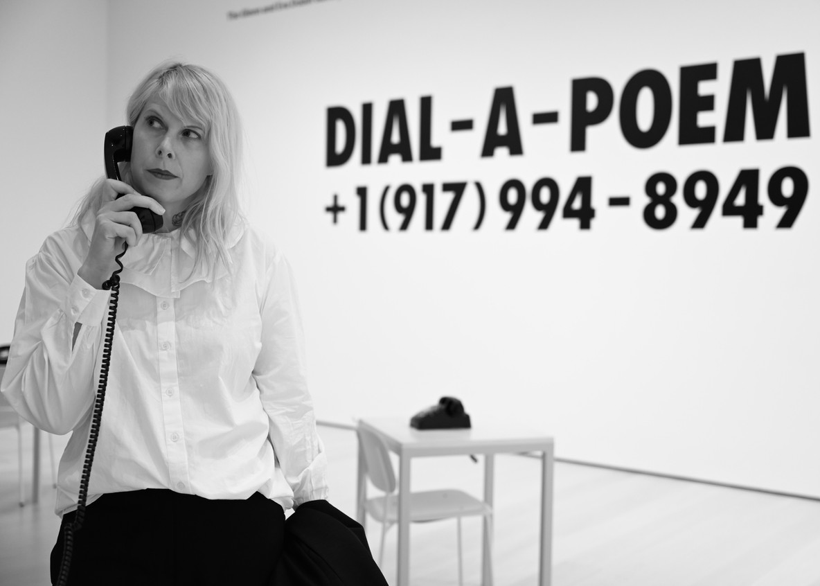 On the phone with John Giorno’s Dial-A-Poem