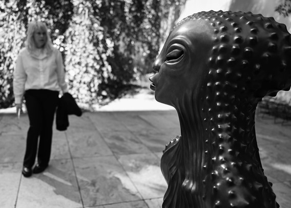 Encountering Wangechi Mutu’s MamaRay in the Sculpture Garden