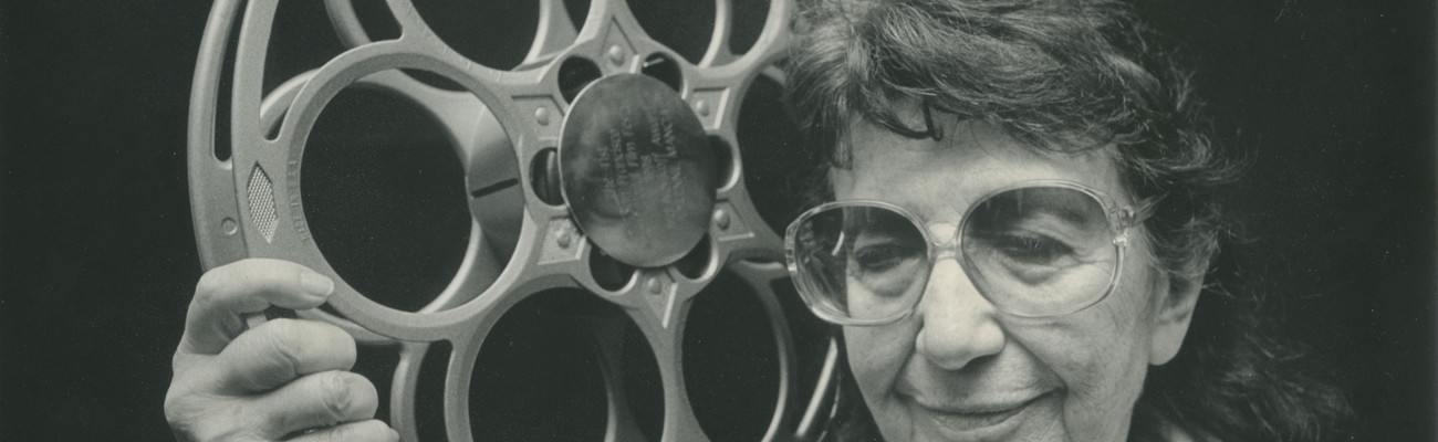 Adrienne Mancia on the occasion of winning the 41st San Francisco International Film Festival Mel Novikoff Award, 1998